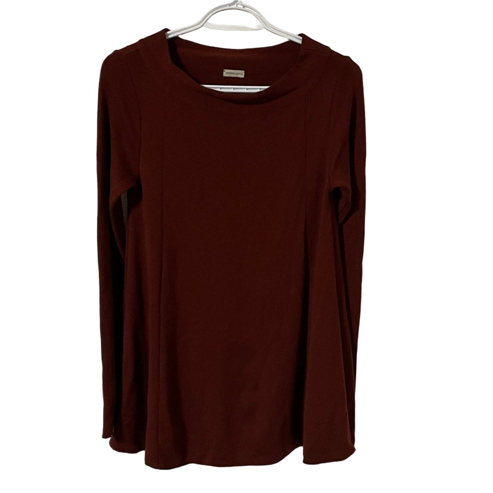 Annette Goertz 100% Merino Wool Rust Colour Top Size XS